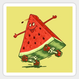 watermelon skate Magnet